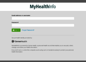 Myhealthinfo.iqhealth.com