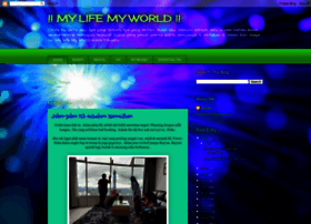 mylifeonlymyworld.blogspot.com