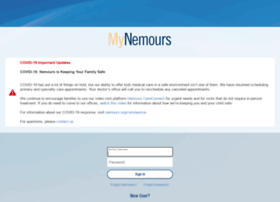Mynemours.nemours.org
