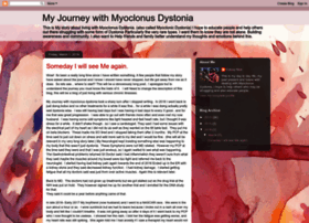 Myoclonusdystonia.blogspot.com