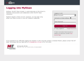 Mysloan.mit.edu