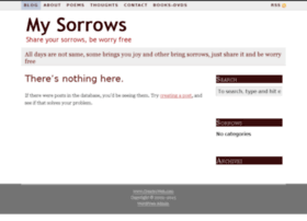 mysorrows.com