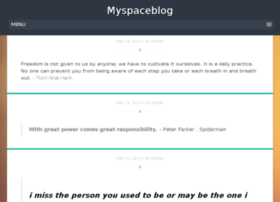 myspaceblog.com