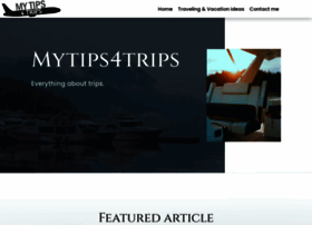 Mytips4trips.com