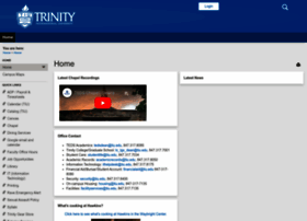 Mytrinity.tiu.edu