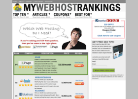 mywebhostrankings.com