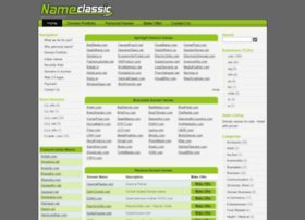 nameclassic.com