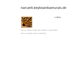 narcanti.keyboardsamurais.de