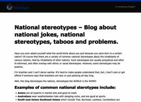 Nationalstereotype.com