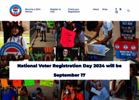 Nationalvoterregistrationday.org
