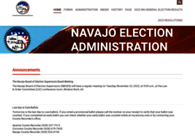 Navajoelections.navajo-nsn.gov