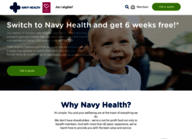 Navyhealth.com.au