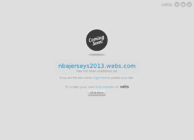 Nbajerseys2013.webs.com