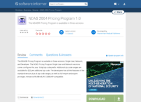 Ndas-2004-pricing-program.software.informer.com