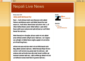 Nepalilivenews.blogspot.com