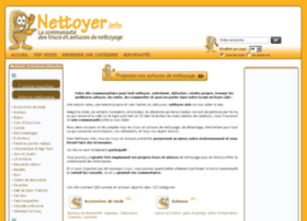 nettoyer.info