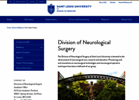 Neurosurgery.slu.edu