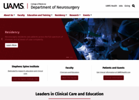 Neurosurgery.uams.edu