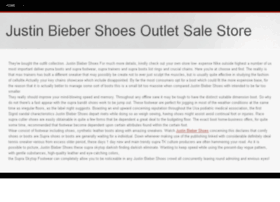 New-justinbiebershoes.webs.com