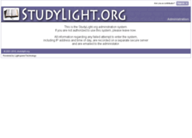 Newadmin.studylight.org