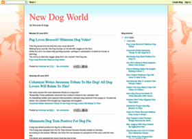 Newdogworld.blogspot.com