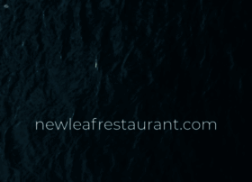 Newleafrestaurant.com