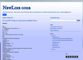 Newlinecode.blogspot.com