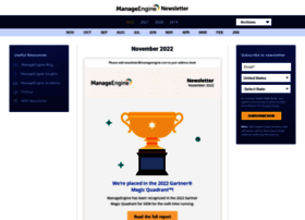 Newsletter.manageengine.com