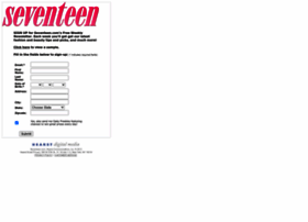 newsletters.seventeen.com