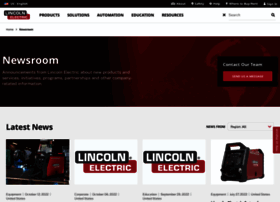 Newsroom.lincolnelectric.com