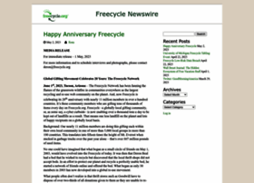 Newswire.freecycle.org
