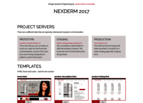 Nexderm-prototype.bitballoon.com