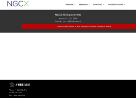 Nextgencx2016.wbresearch.com