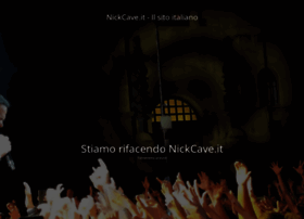nickcave.it