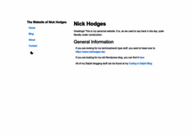 nickhodges.com