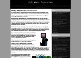 Nightvisioncamcordershop.com