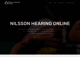 Nilssonhearingonline.com