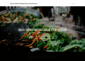 Ninthavenuefoodfestival.com