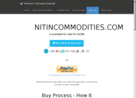 nitincommodities.com