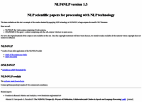 Nlp4nlp.org