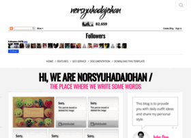 Norsyuhadajohan.blogspot.com