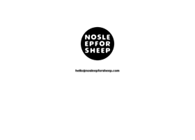 nosleepforsheep.com
