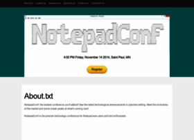 Notepadconf.com