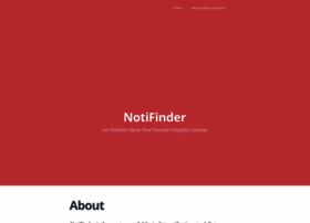 notifinder.com