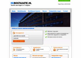nubogtaxatie.nl