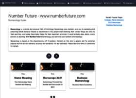 numberfuture.com