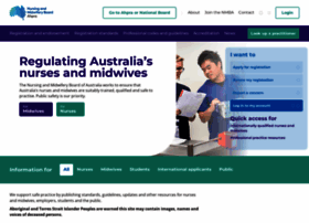 nursingmidwiferyboard.gov.au