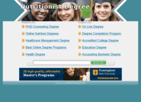 nutritionistdegree.info