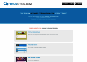 Nzpmaps.forumotion.com