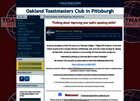 Oakland.toastmastersclubs.org